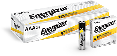 AAA Batteries | Alkaline | EN92 | Energizer Industrial | 24 Pack